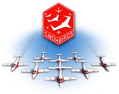 Snowbirds Logo and Aircraft