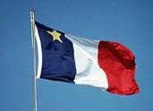The Acadian  Flag